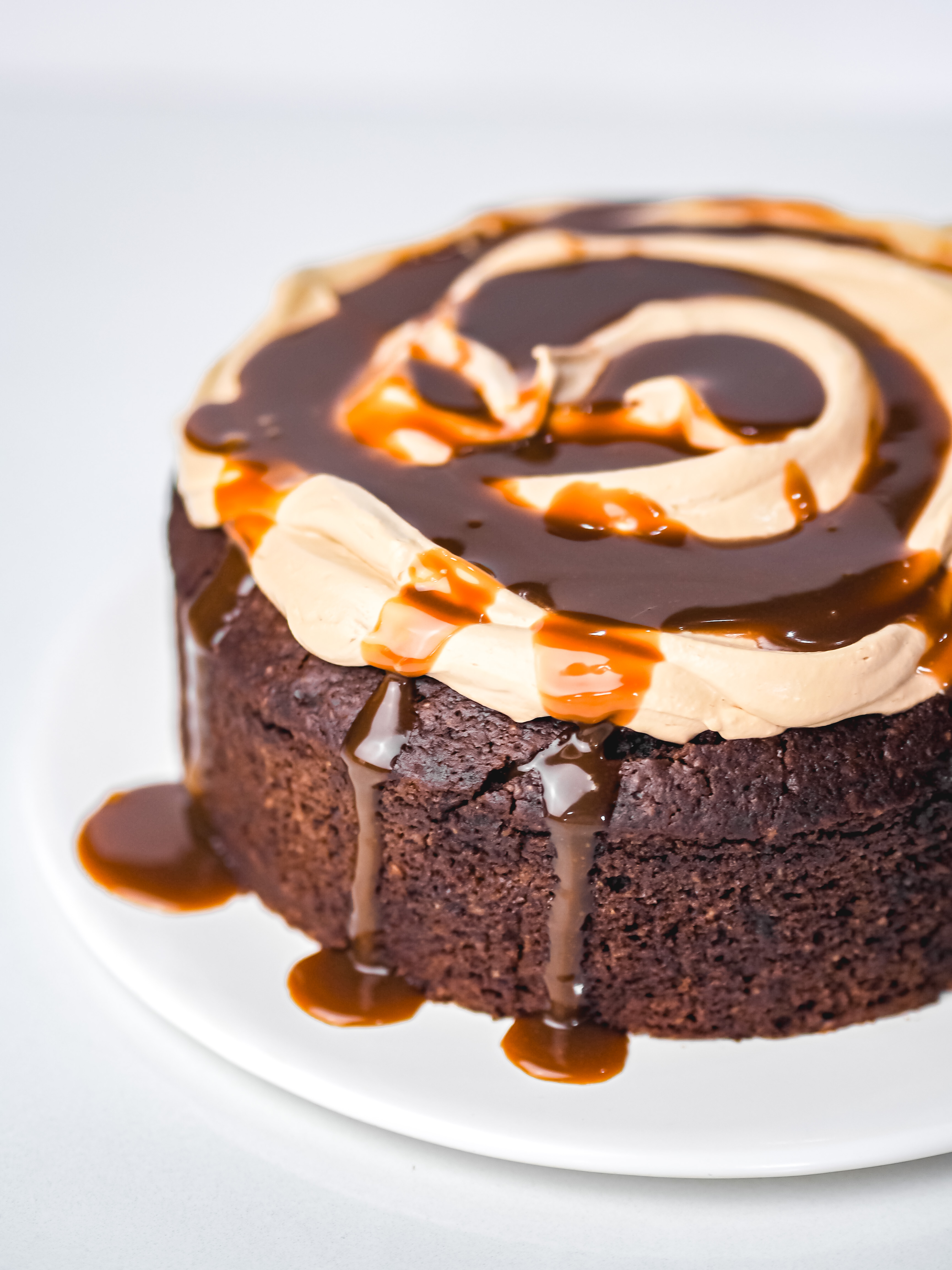Chocolate, Coffee and Butterscotch Cake