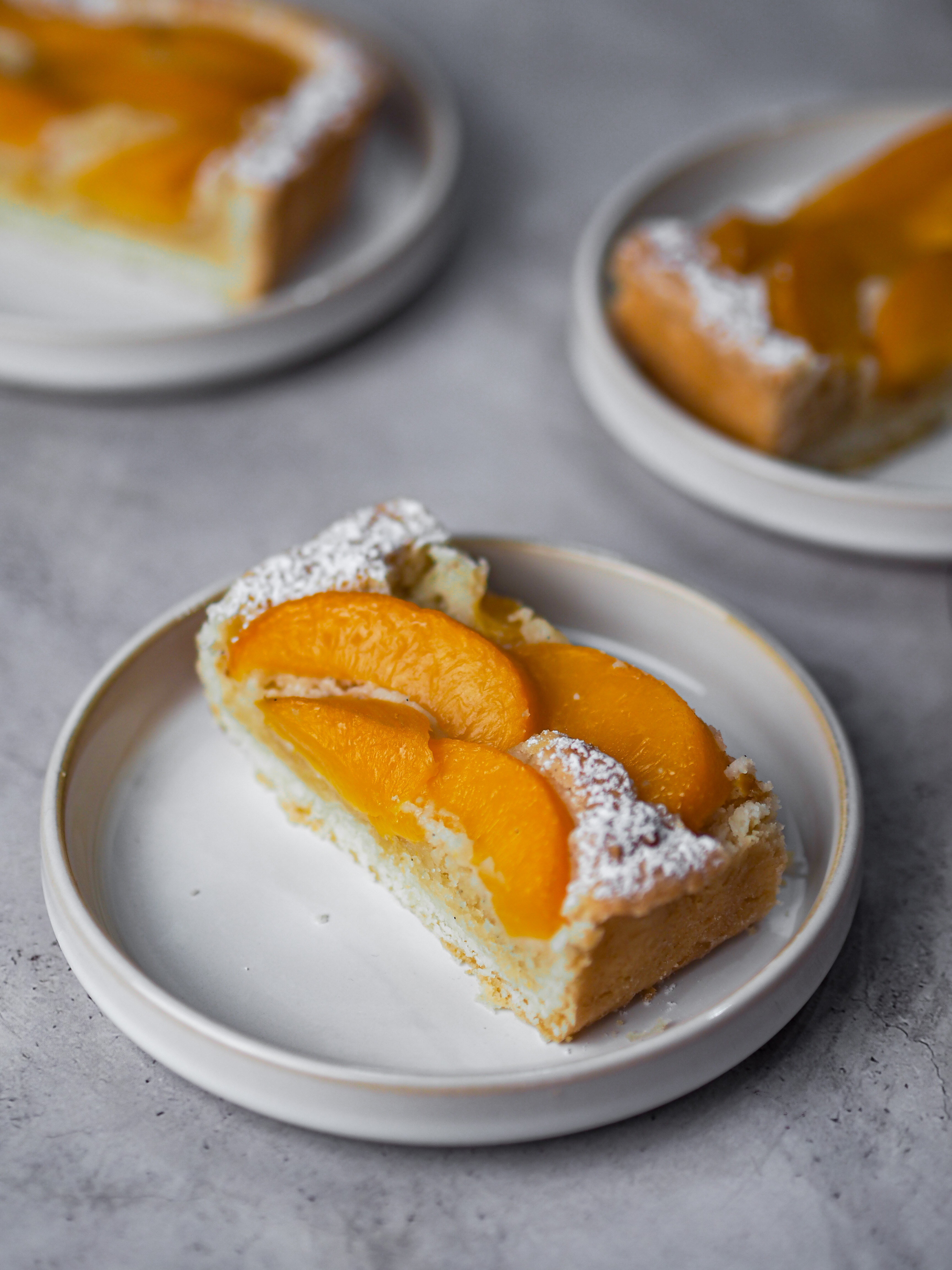 Peach Frangipane Tart