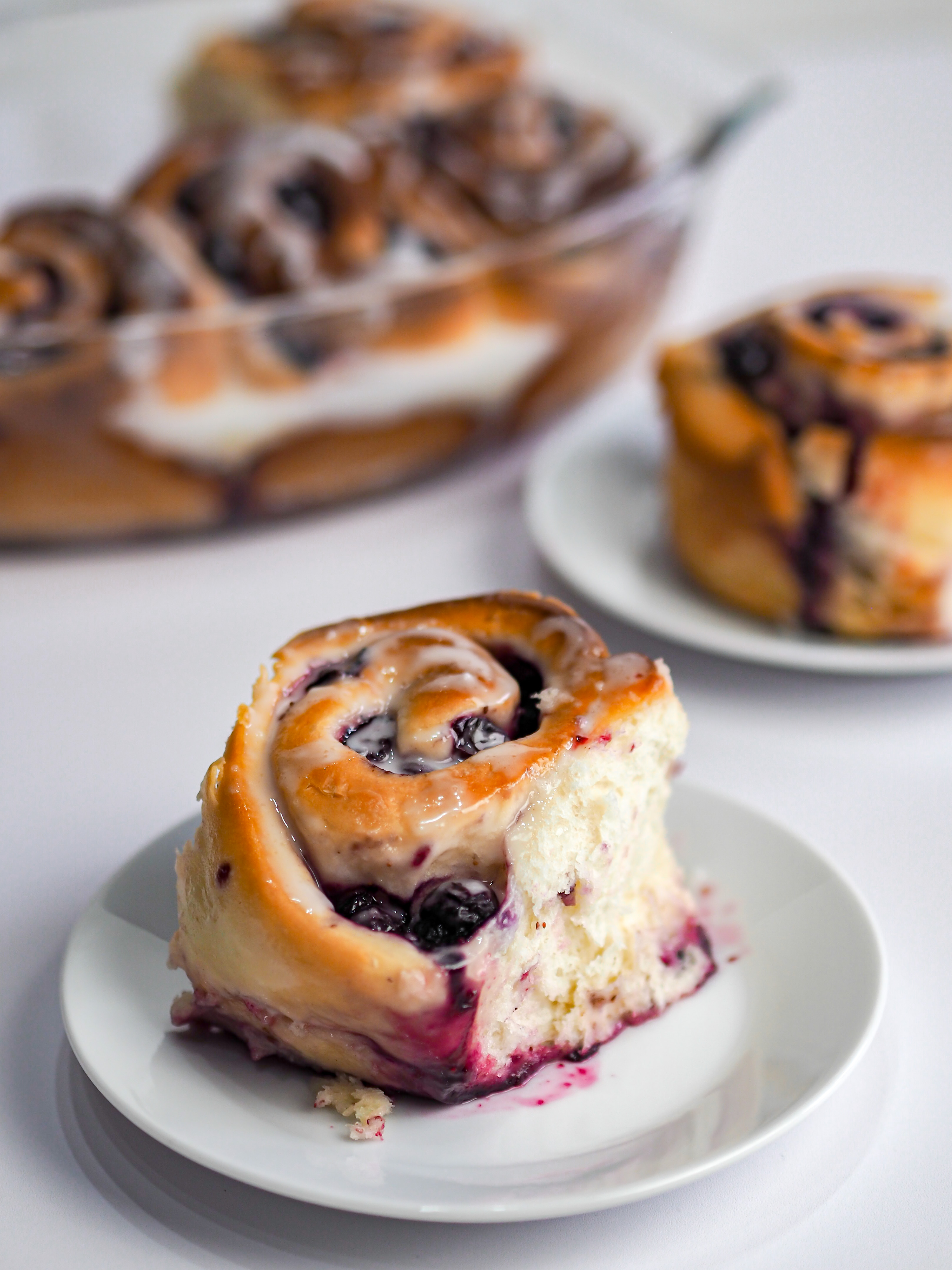 Blueberry Cinnamon Rolls
