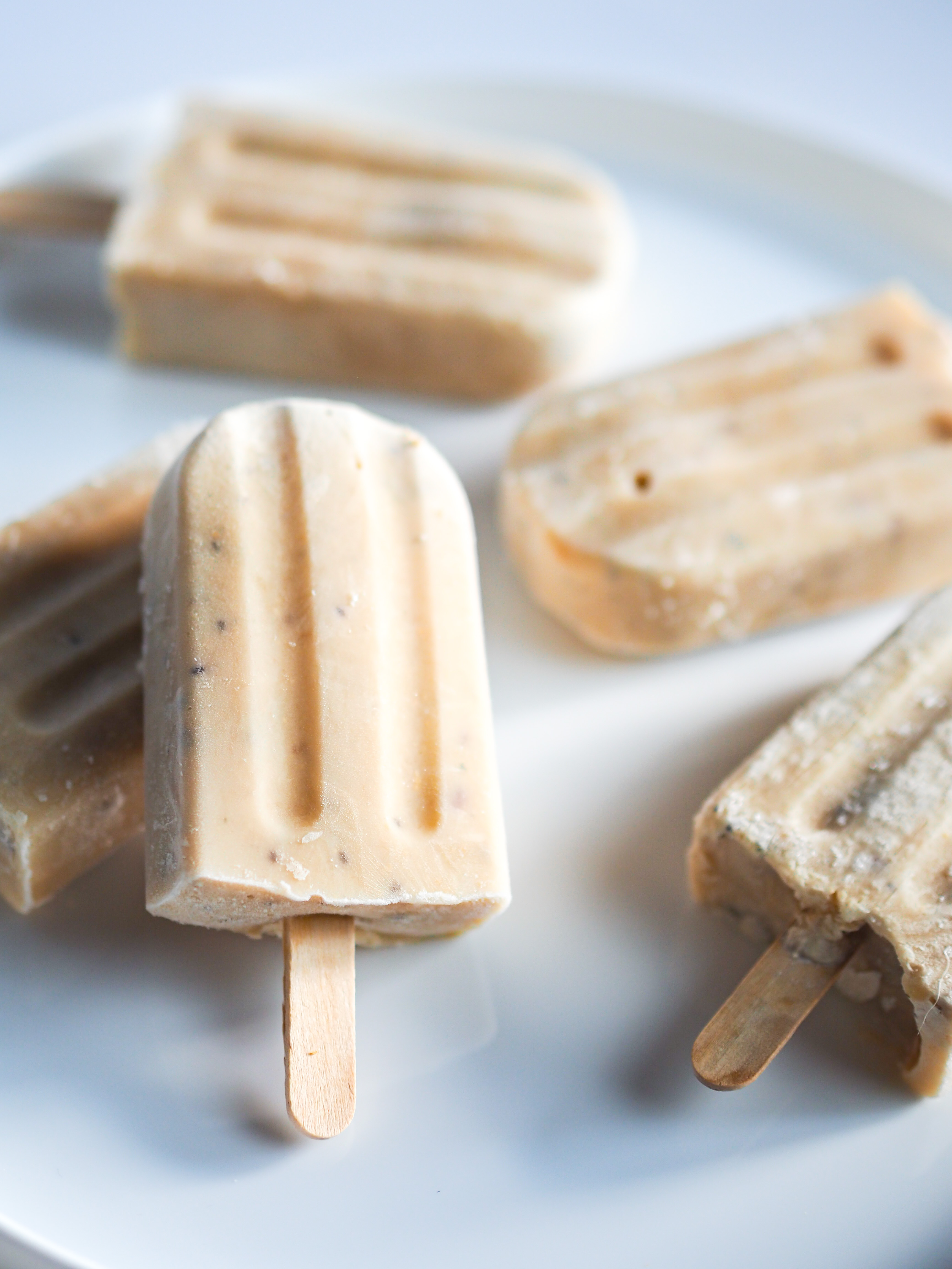 Banana, Yogurt and Peanut Popsicle