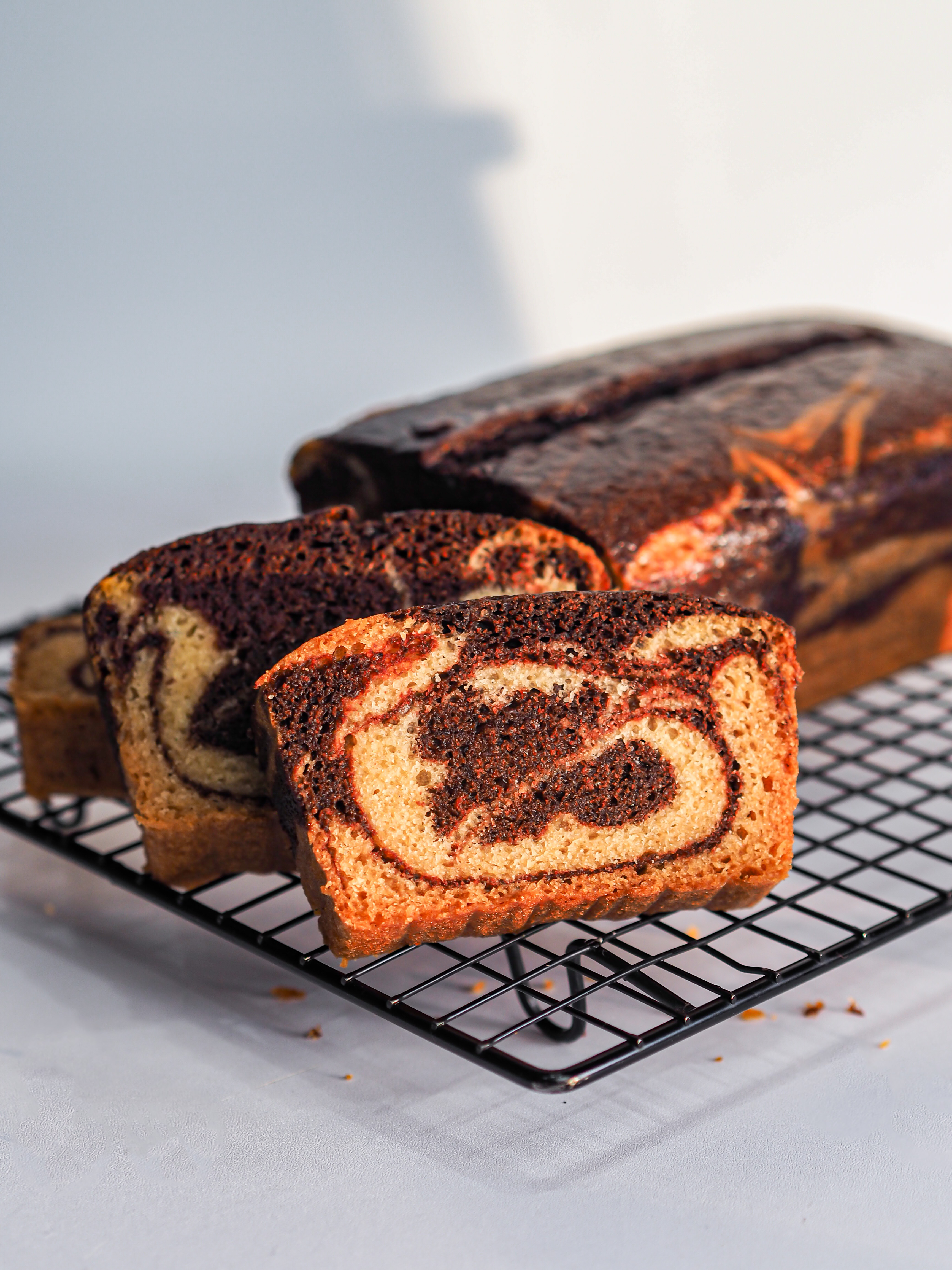 Marbled Loaf Cake