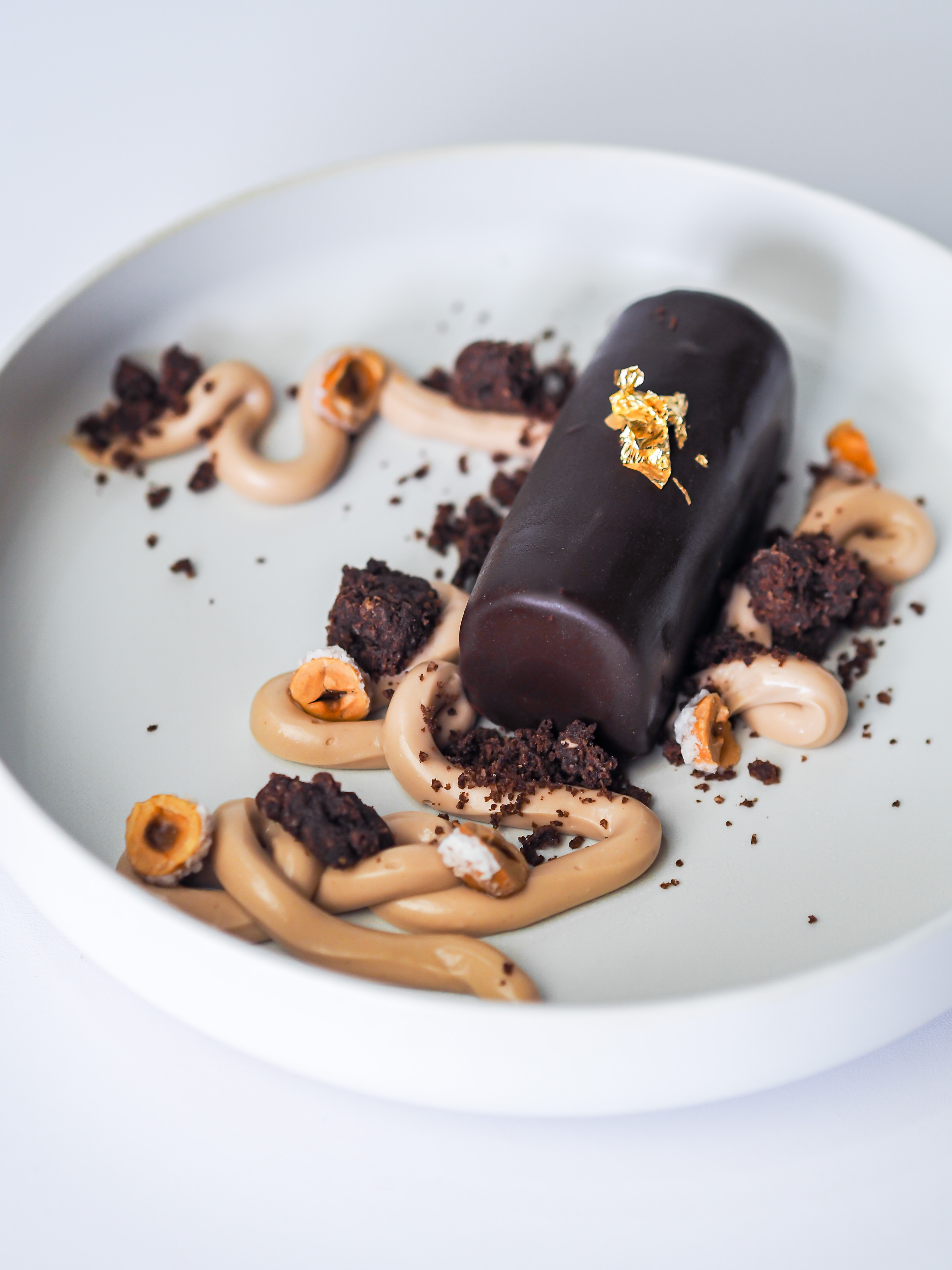 Chocolate and Hazelnut Semifreddo Dessert