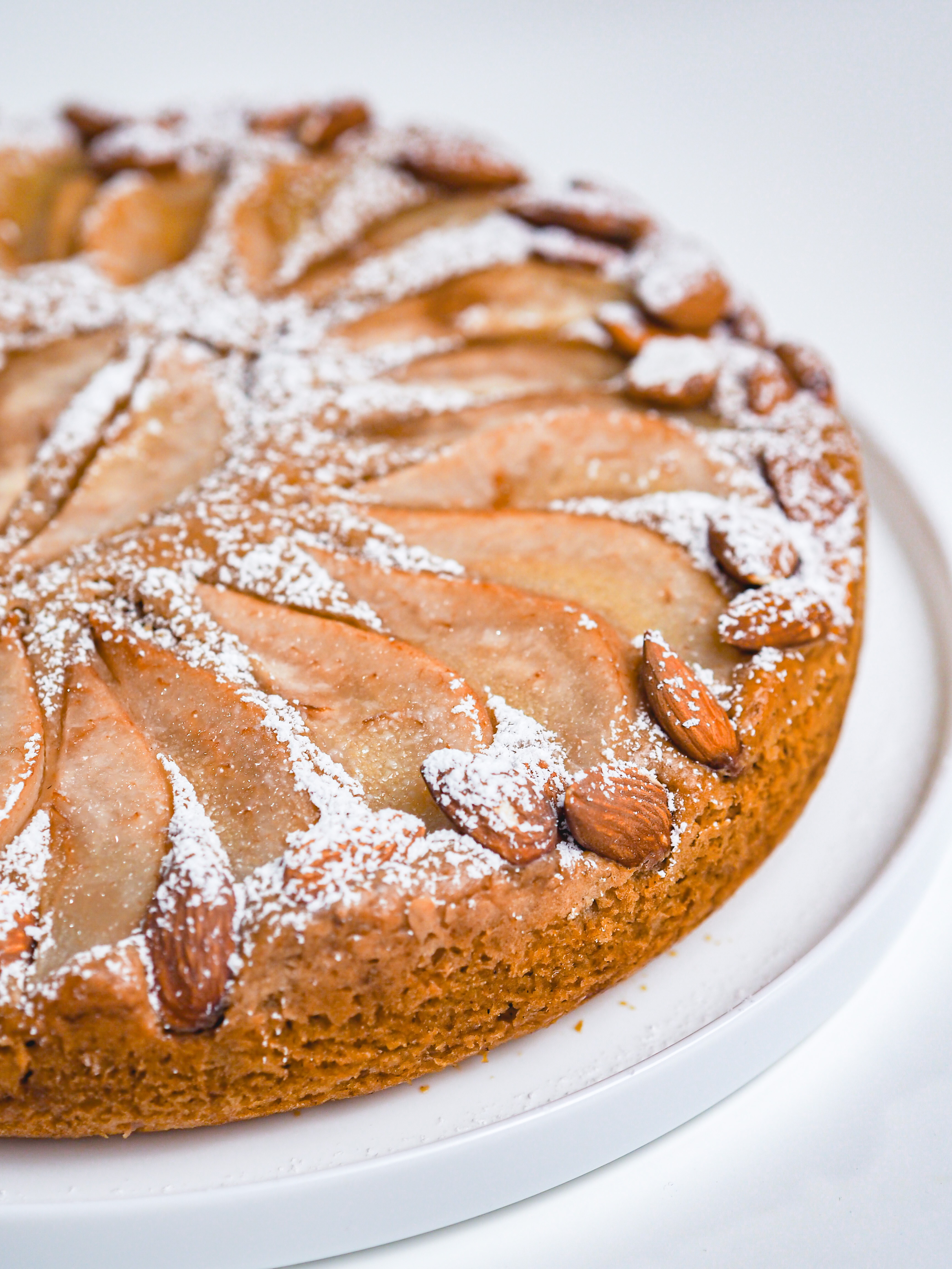Spiced Pear and Almond Cake