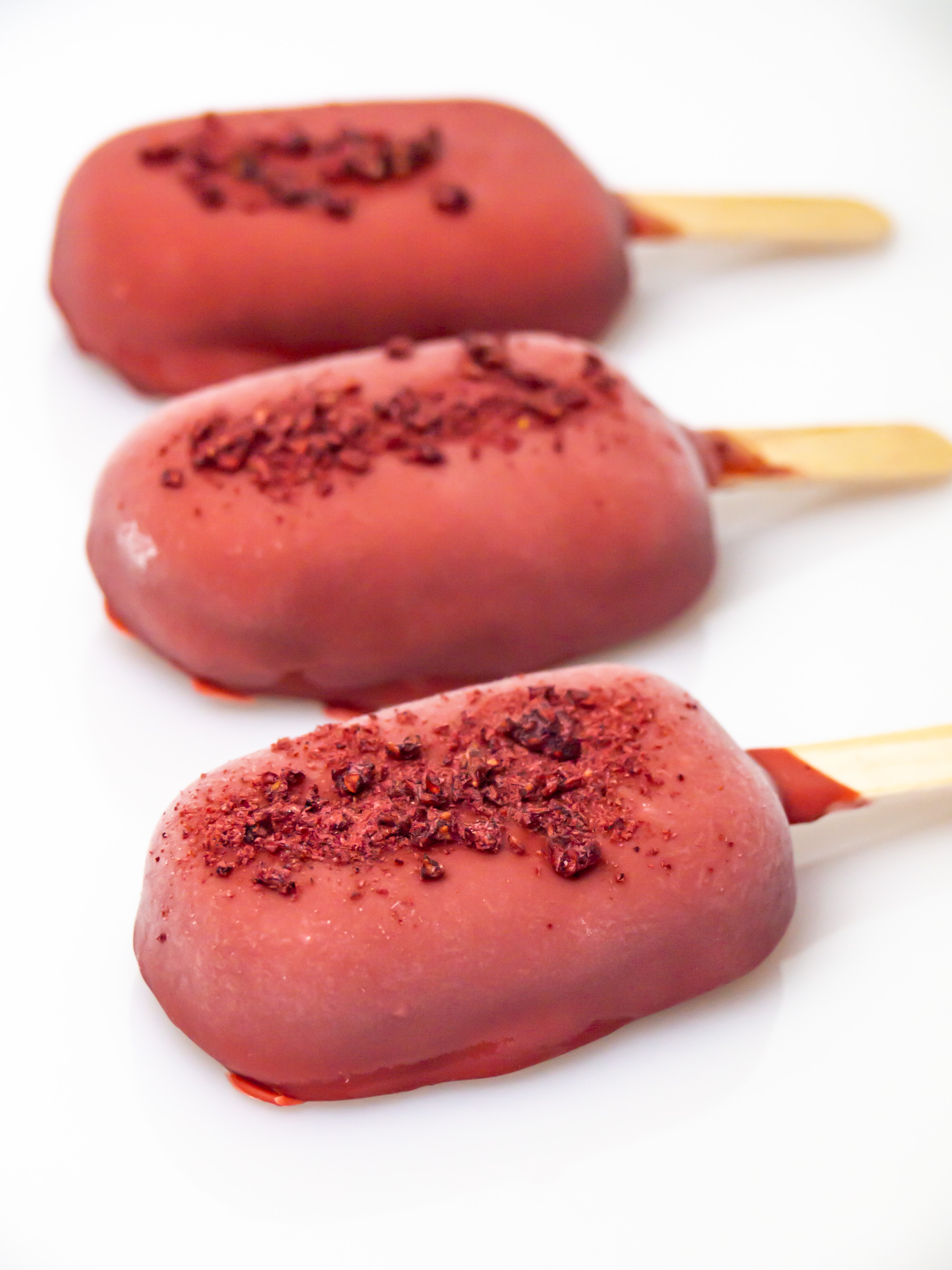 Berry Ice Cream Pops
