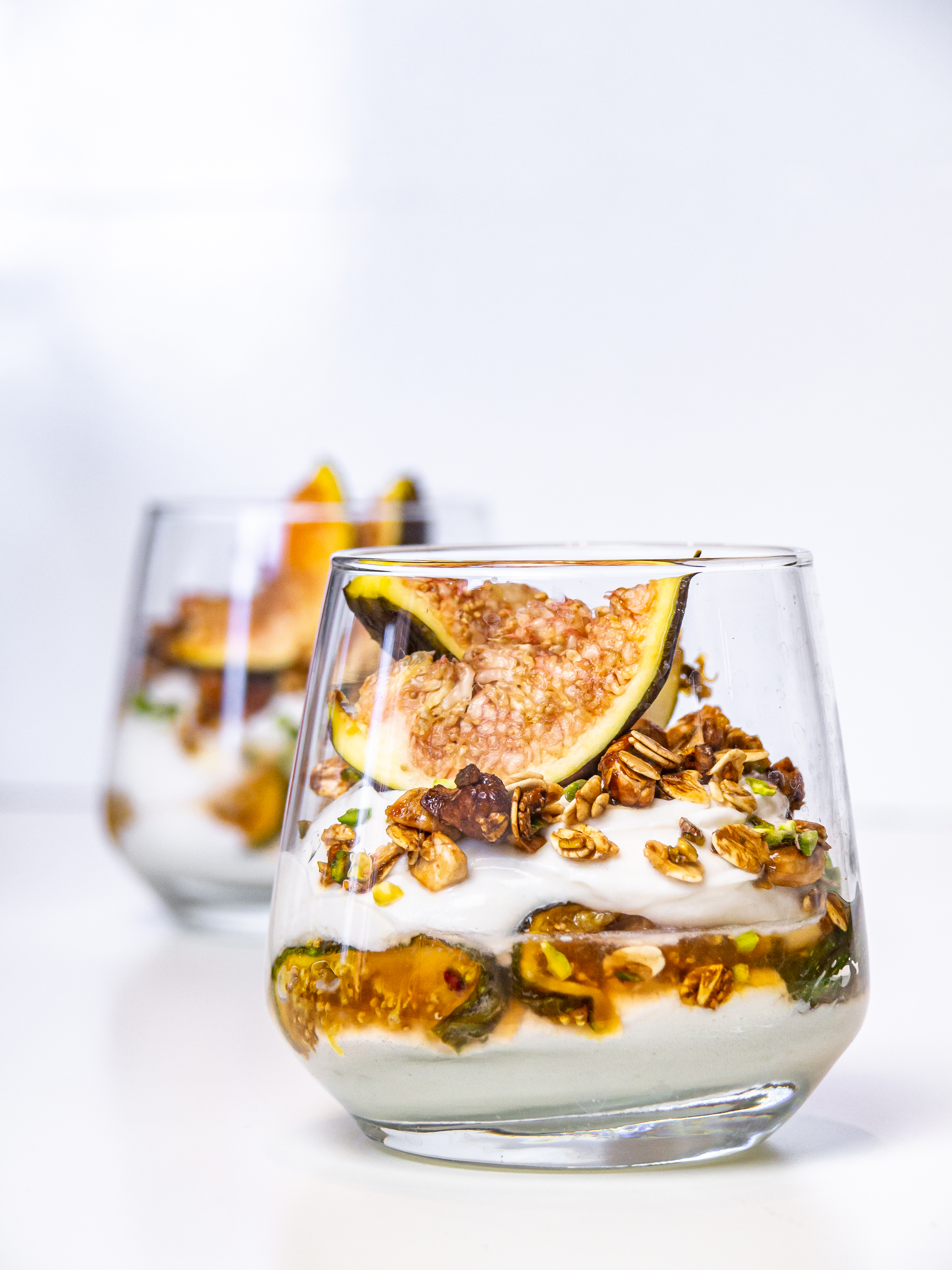 Fig, Lime and Yogurt Verrine