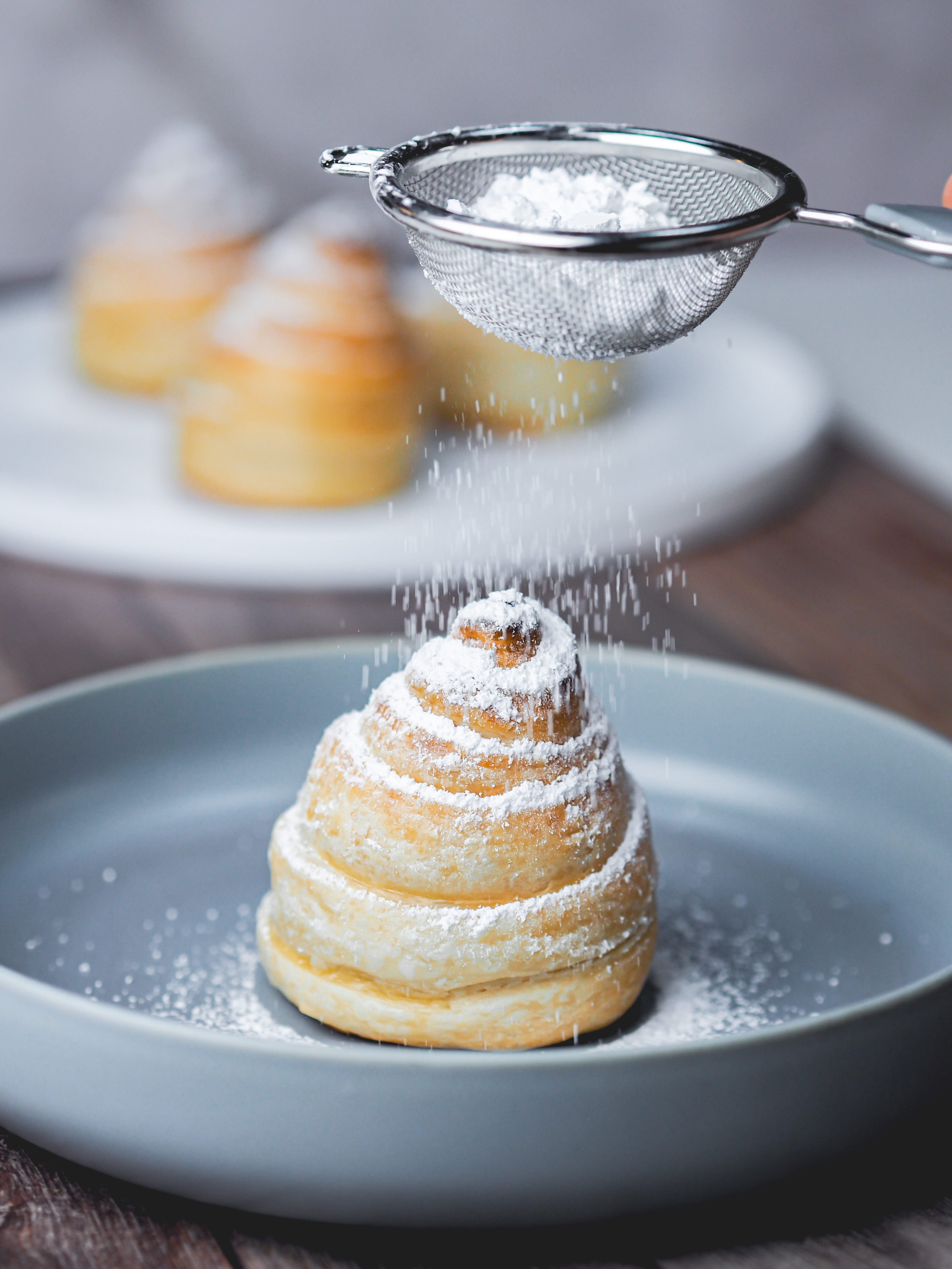 Pears Baked in Puff Pastry