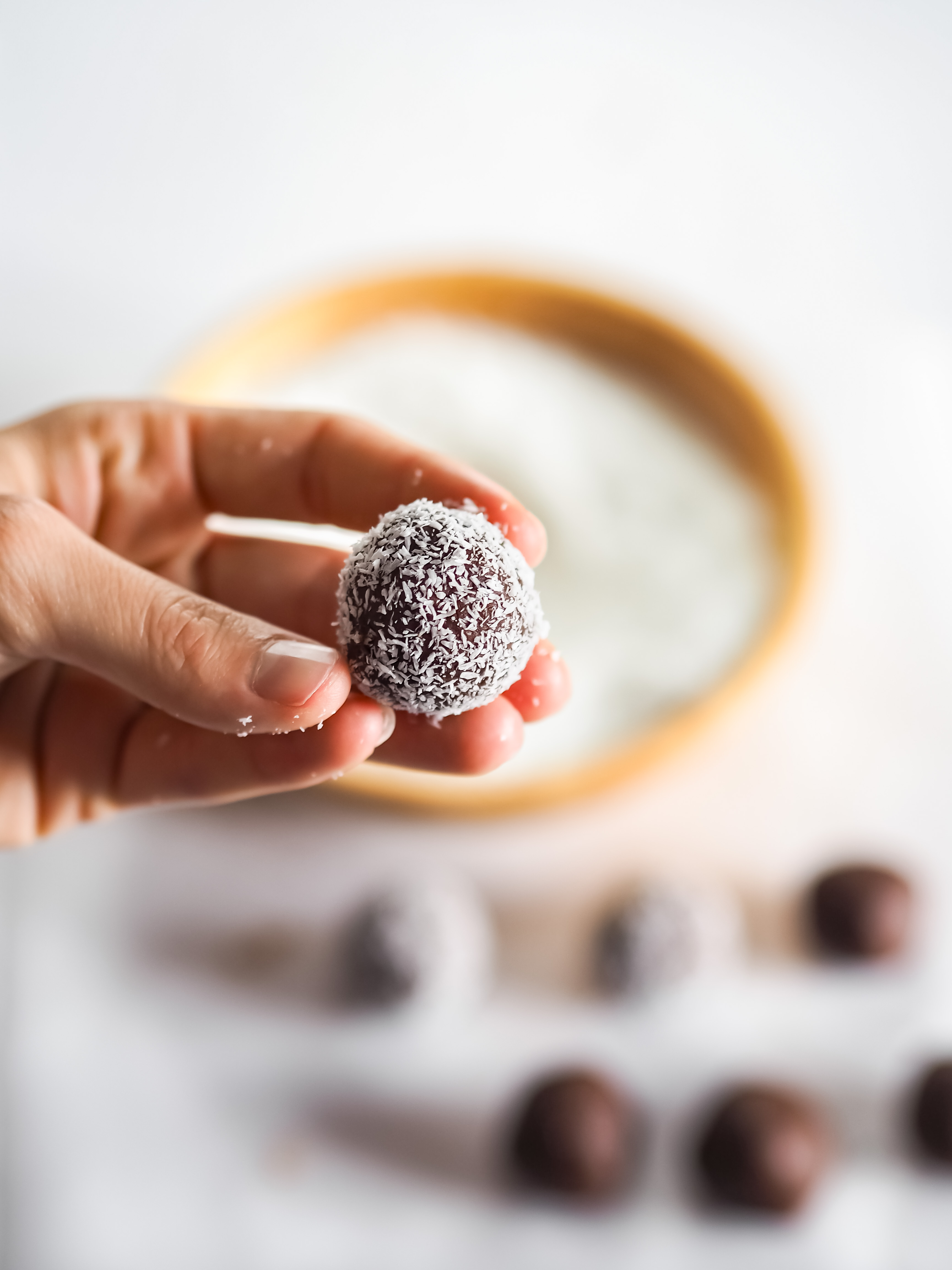 Chocolate Coconut Truffles
