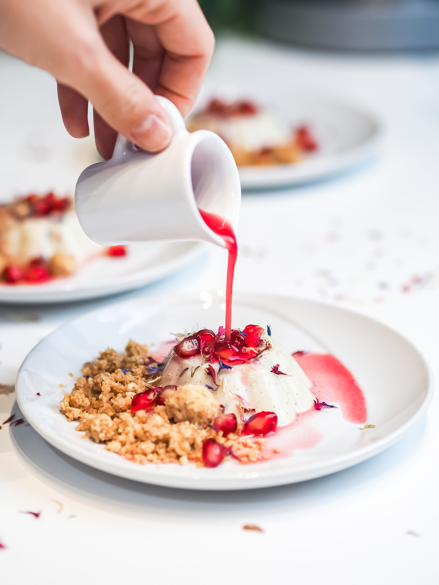 Panna Cotta with Agar