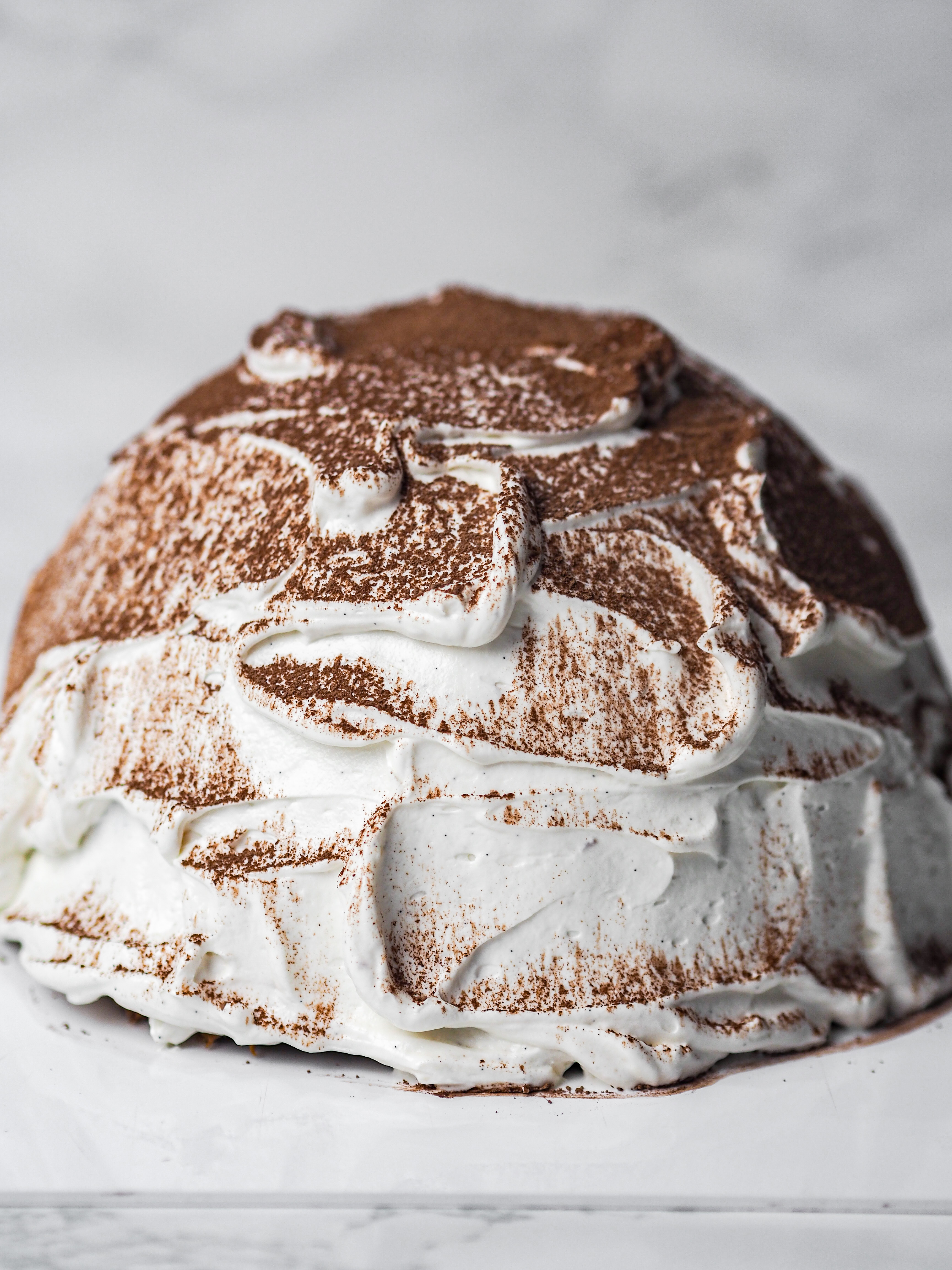Panettone and Tiramisù Zuccotto