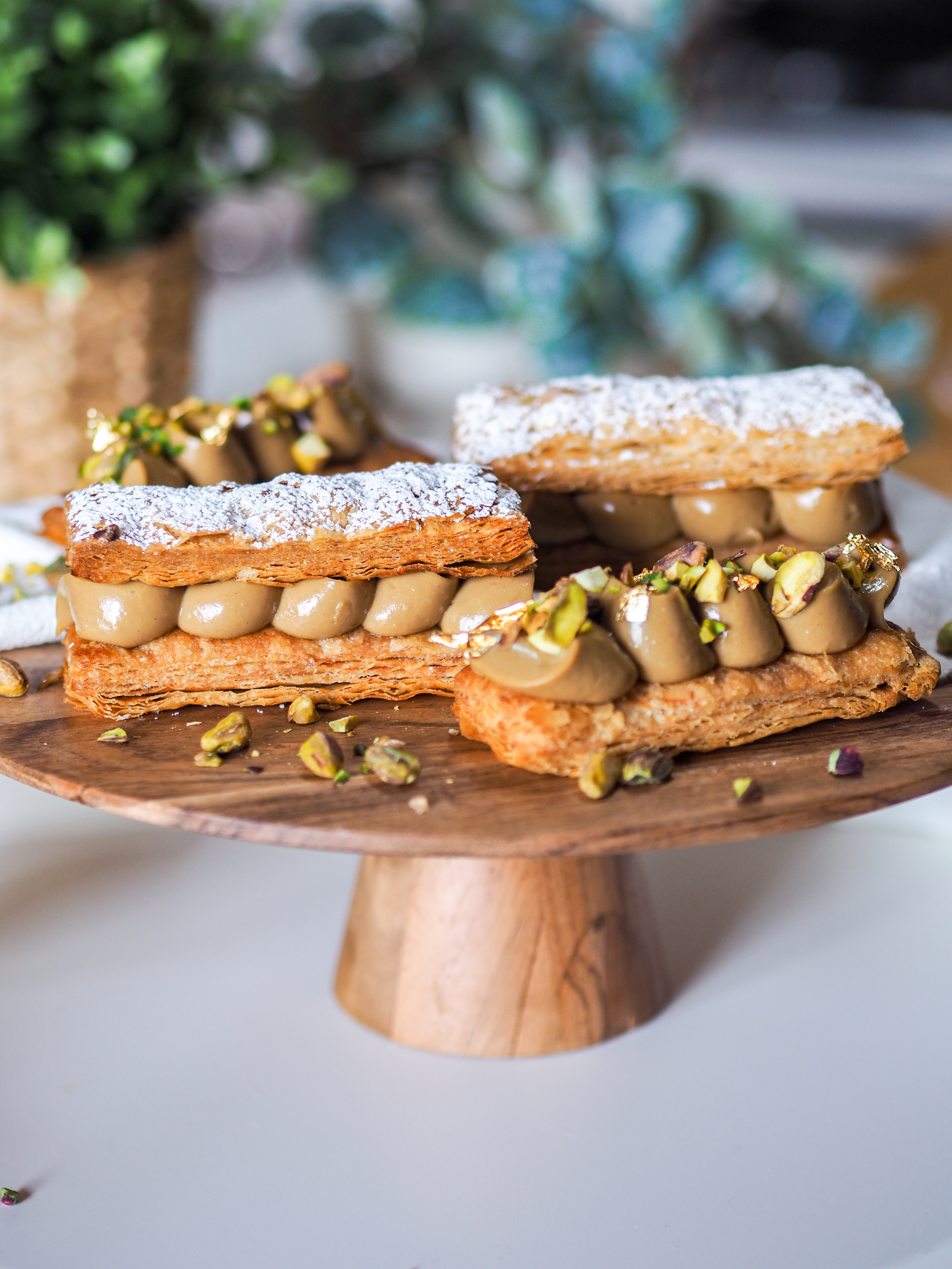 Pistachio Mille-Feuille