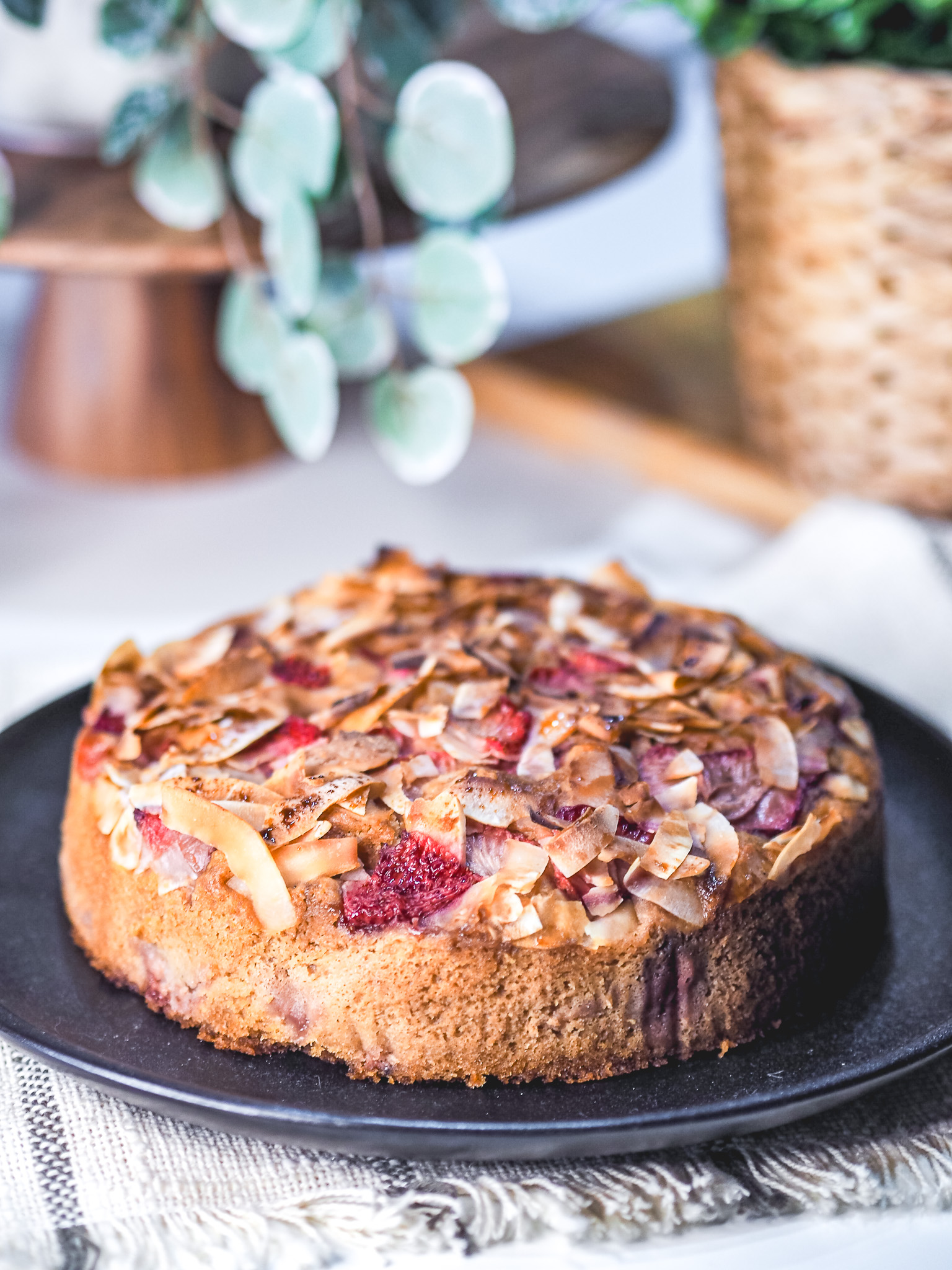 Strawberry and Coconut Cake