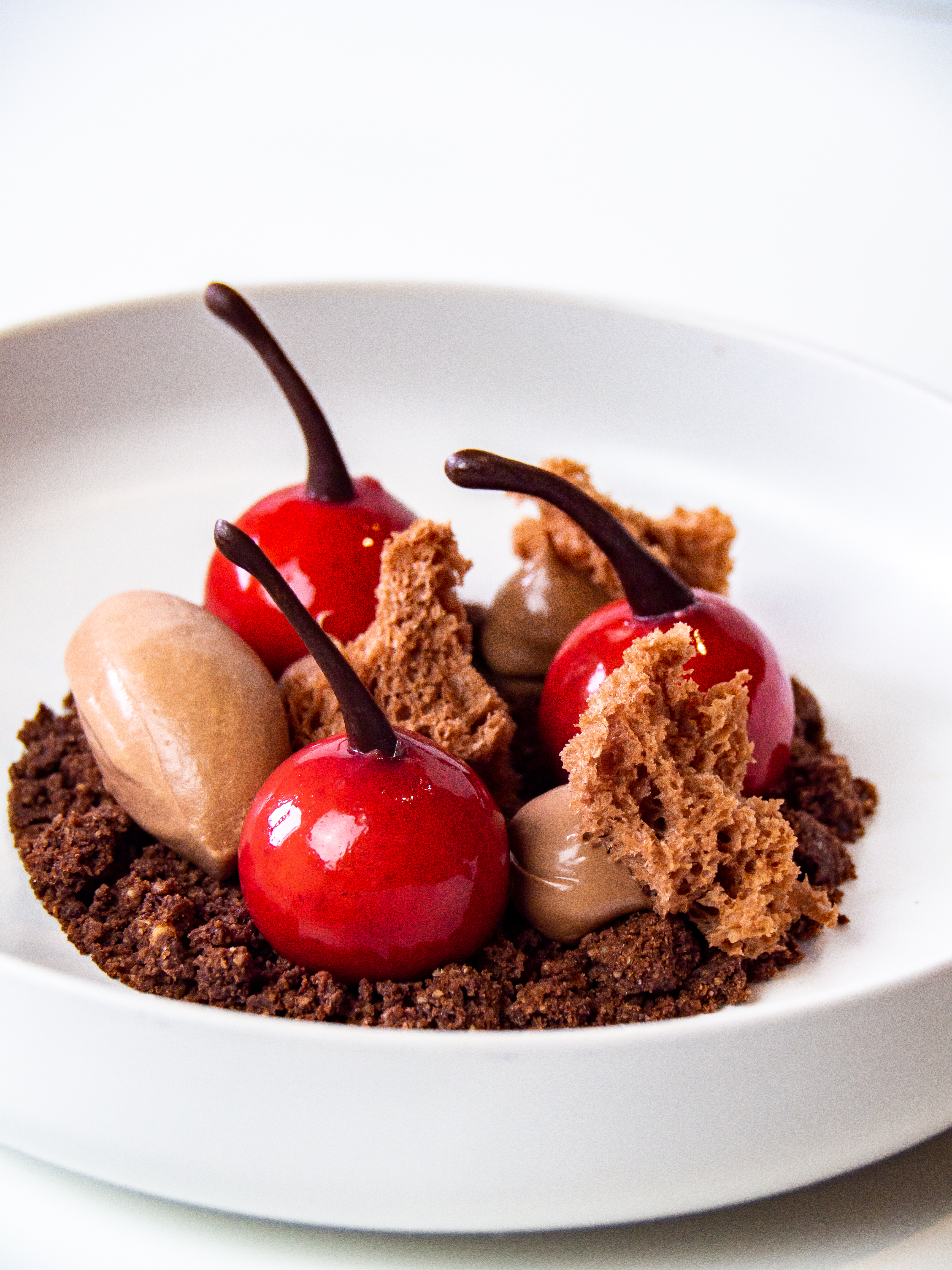 Cherry and Chocolate Dessert