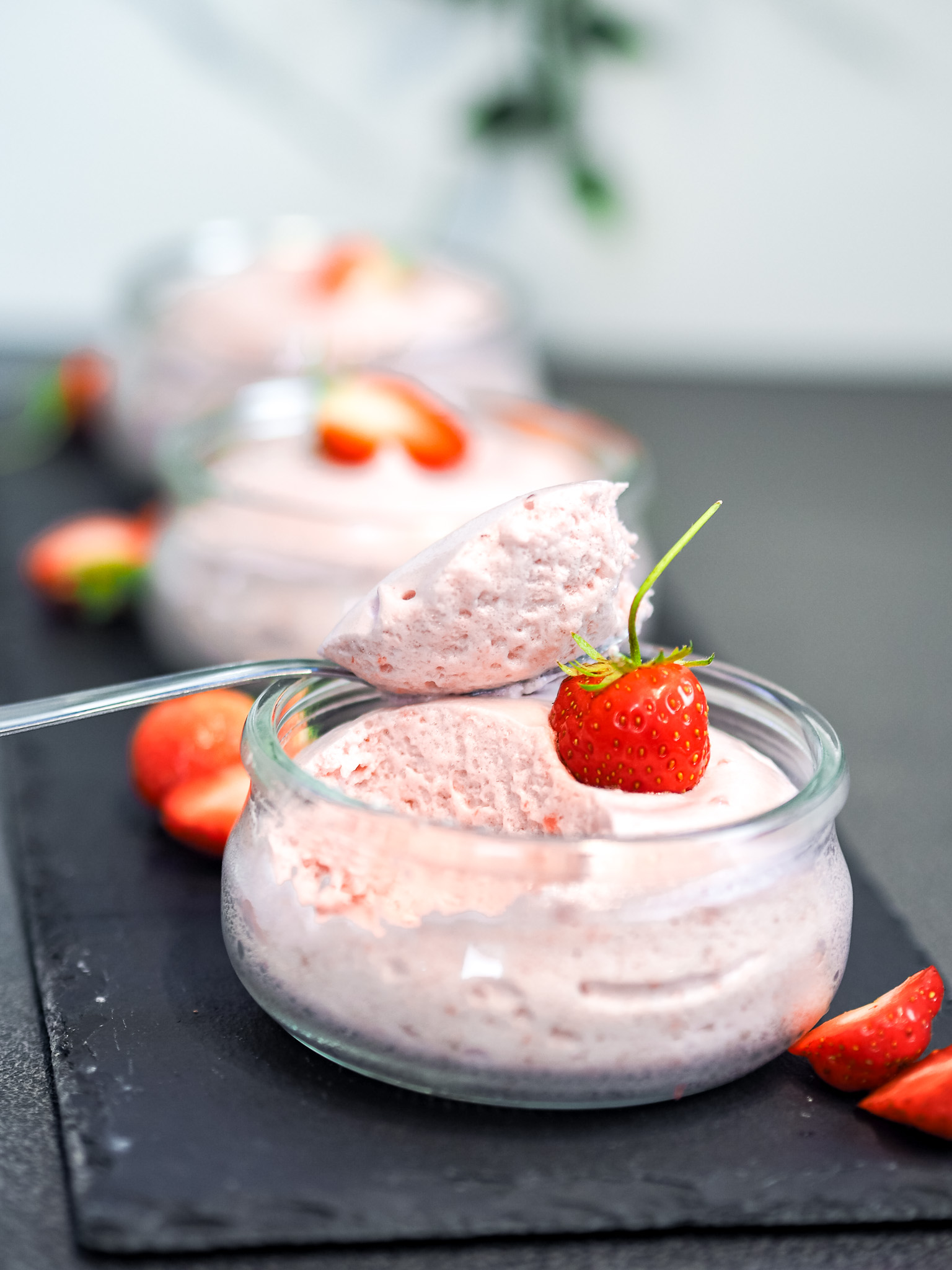 Light Strawberry Mousse
