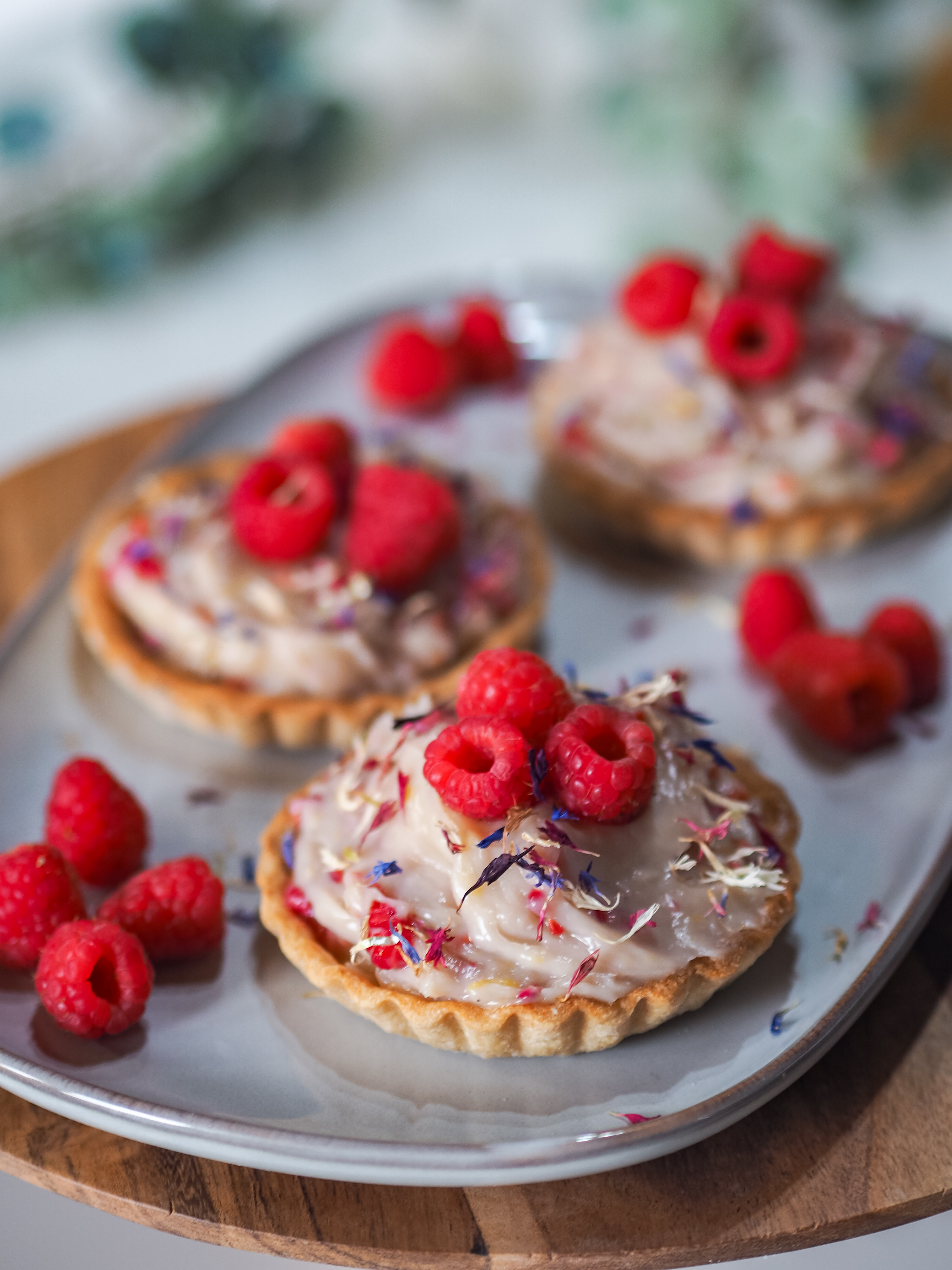 Light Raspberry and Lemon Tartlets