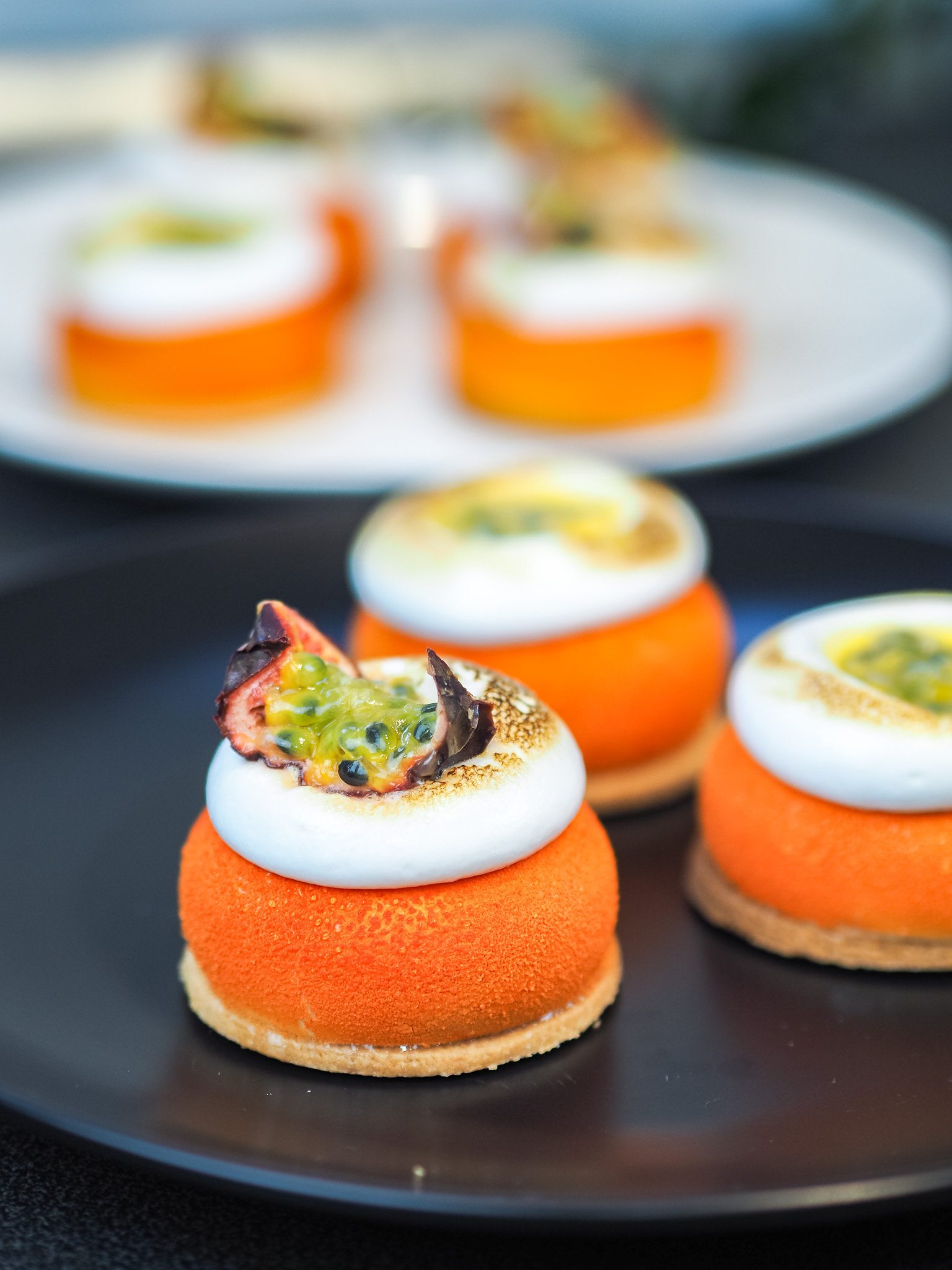 Passion Fruit and Meringue Mousse
