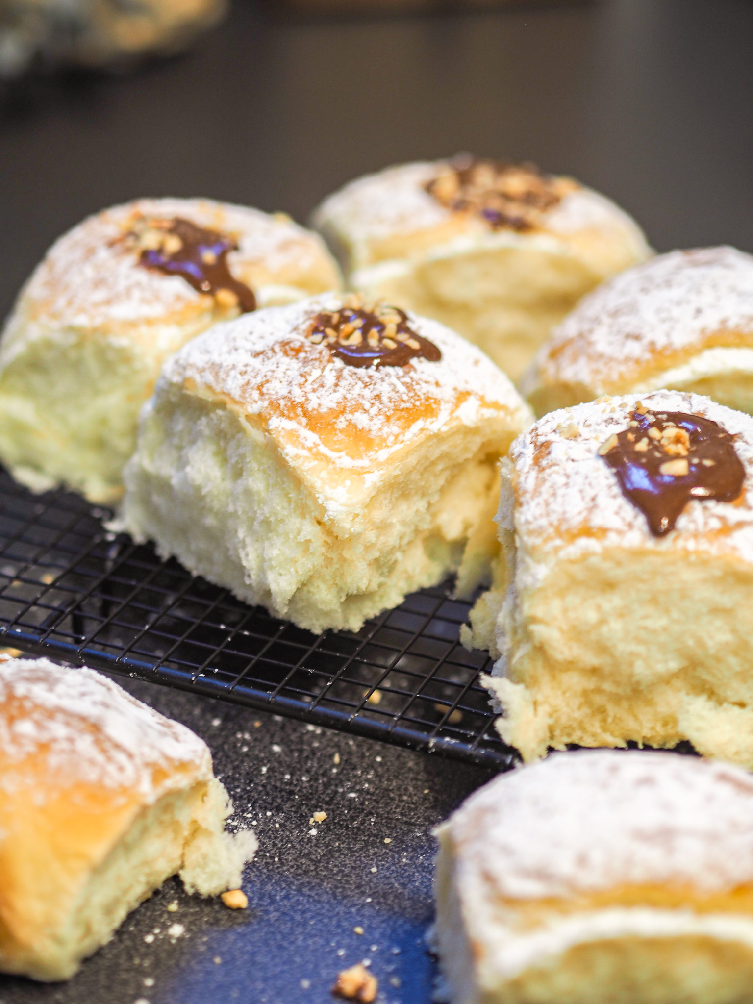 Filled Brioche Clouds