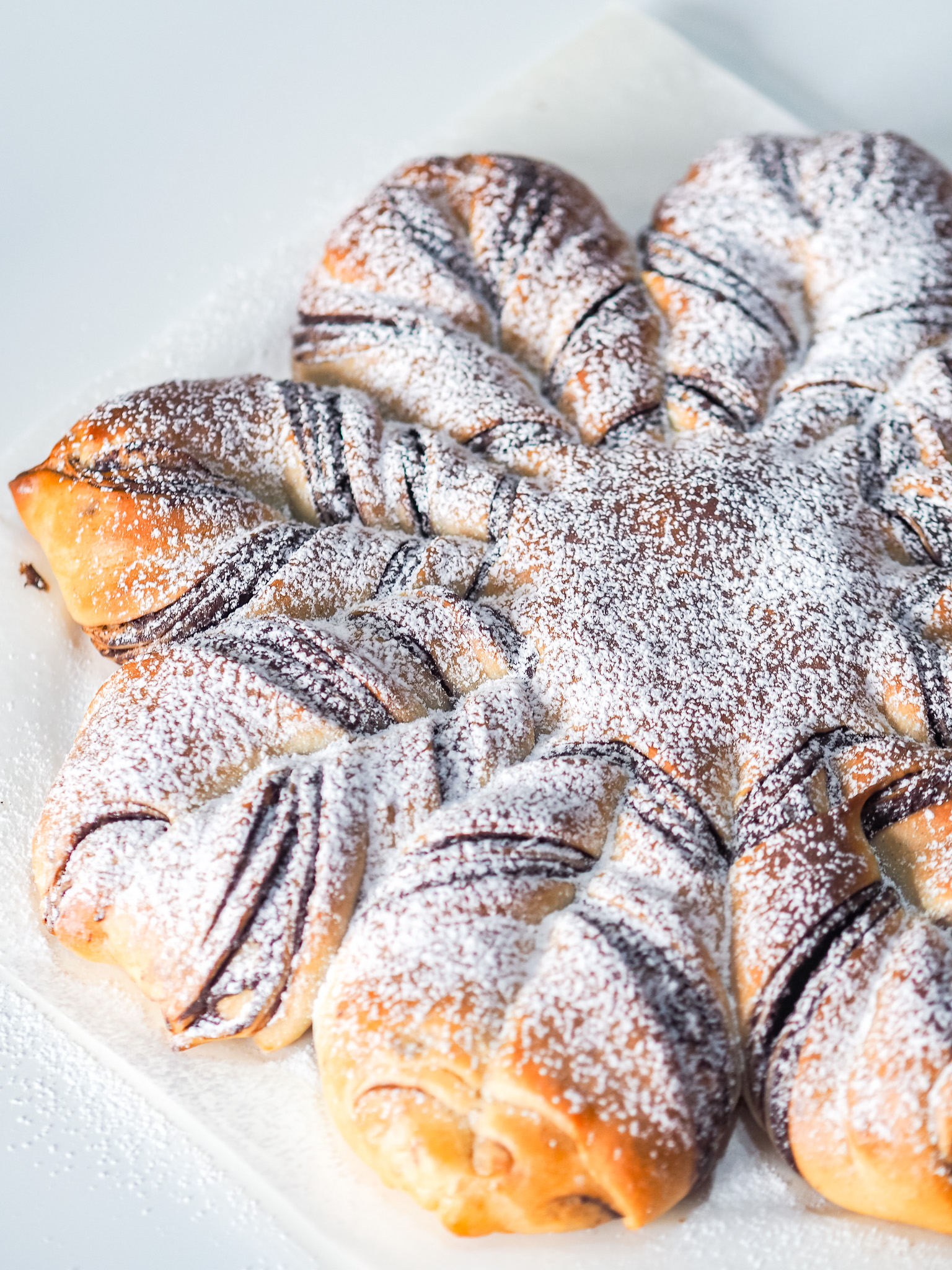Chocolate Brioche Star