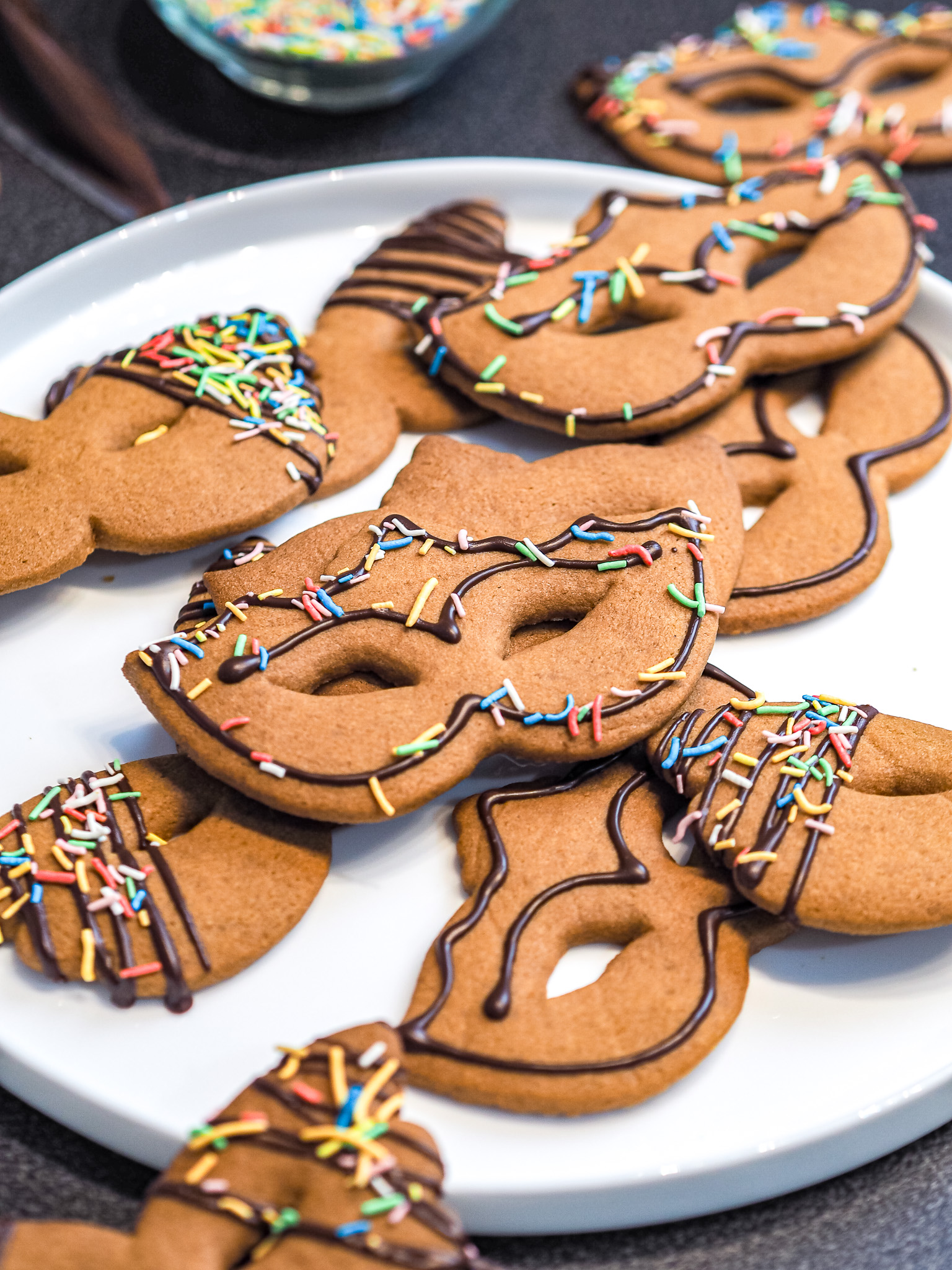 Carnival Coffee Shortcrust Cookies