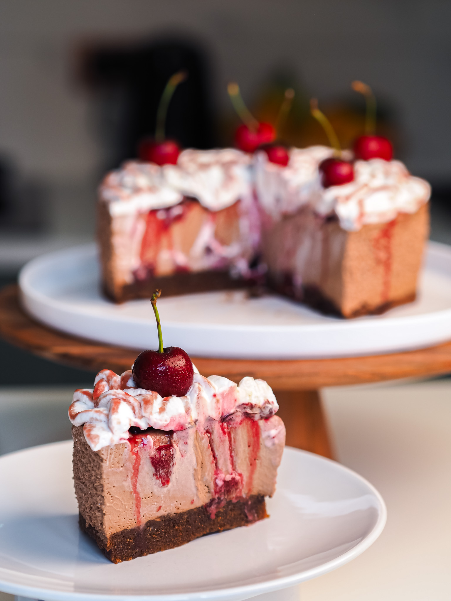 Black Forest Bavarian Cream - Chocolate and Cherries