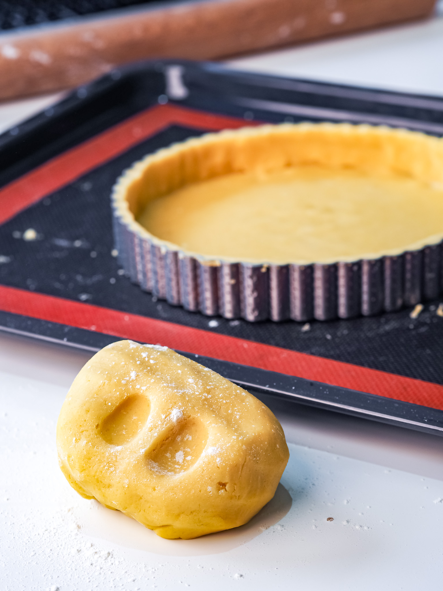 Classic Shortcrust Pastry with Vegan Egg