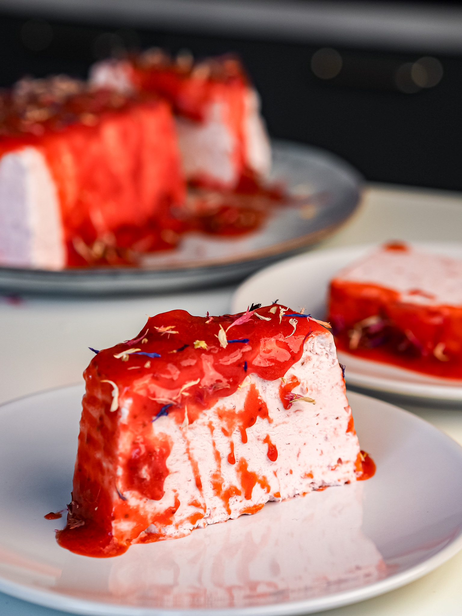 Strawberry Semifreddo
