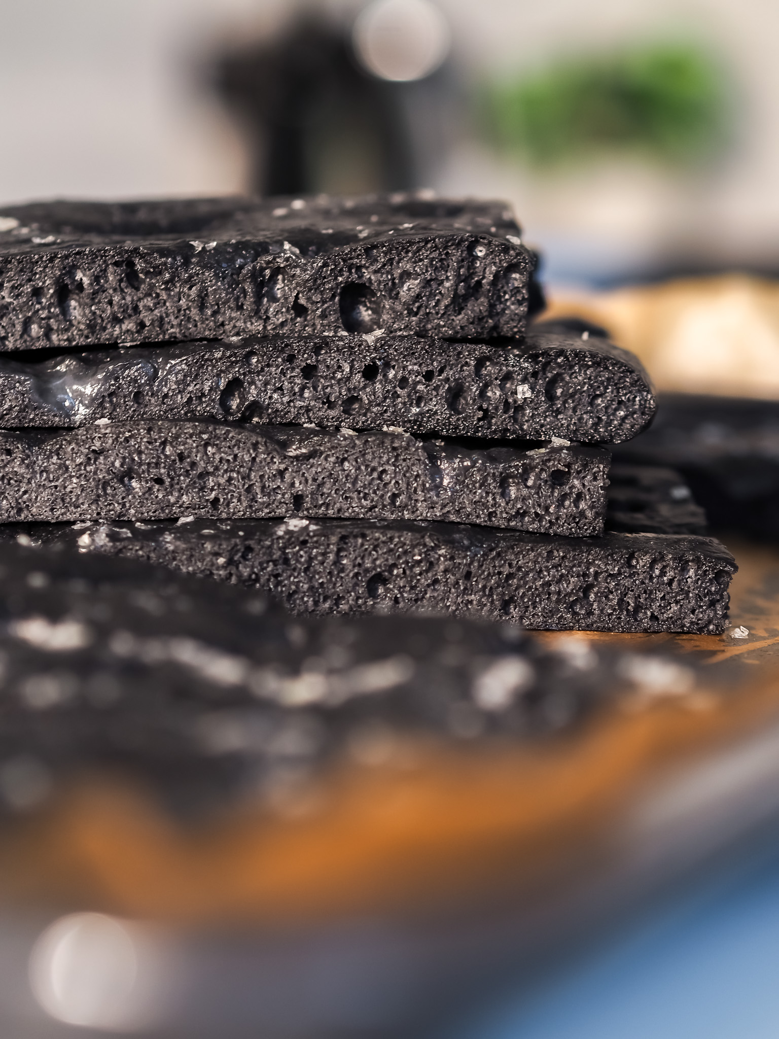 Black Focaccia