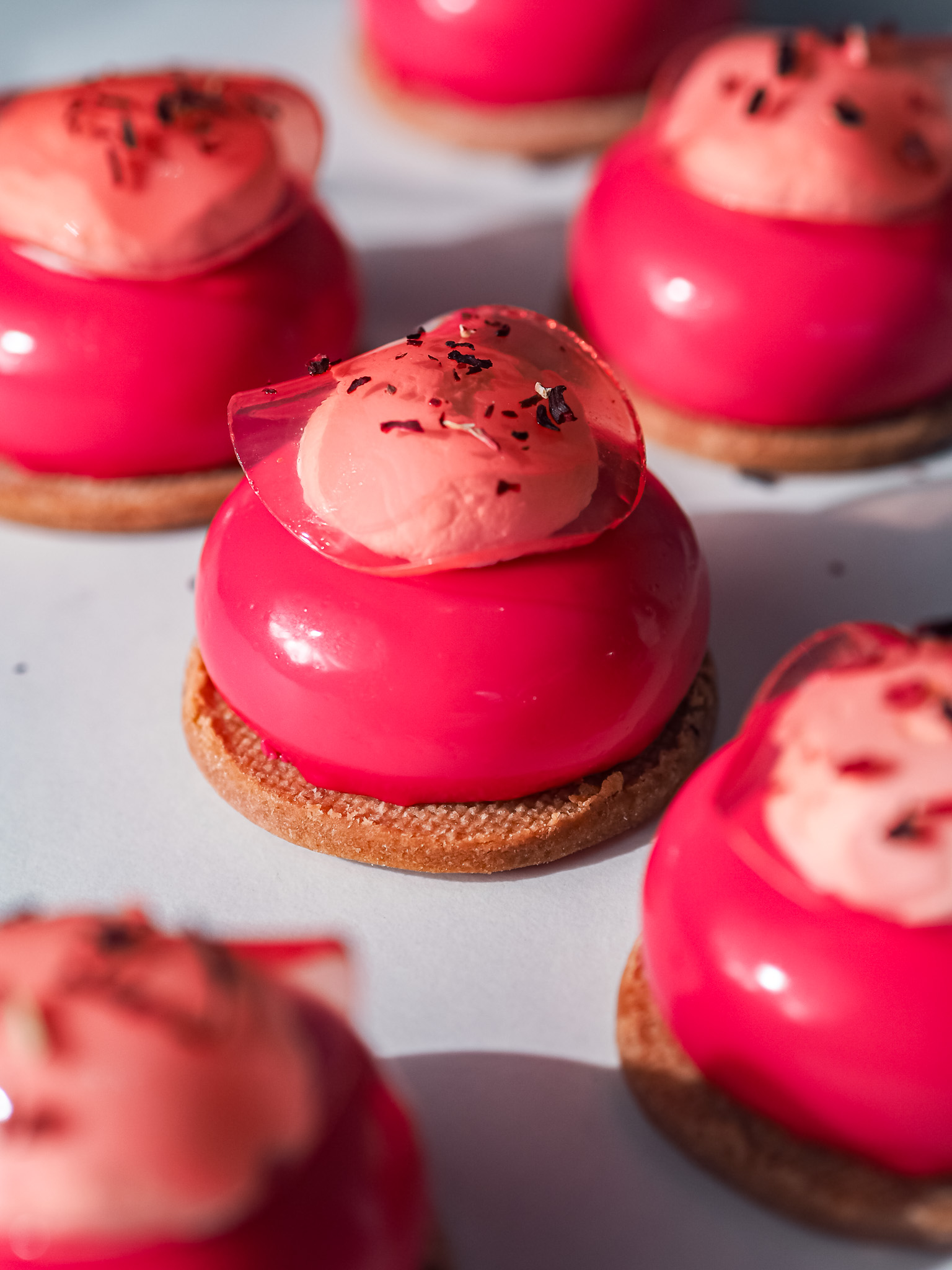 Hibiscus and Raspberry Single-Serving Dessert