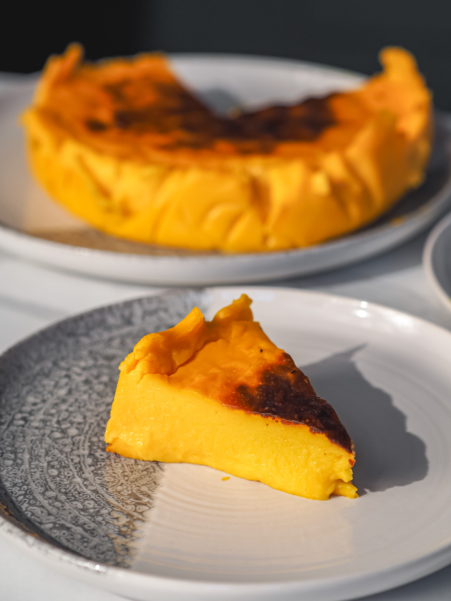 Carrot Basque Cheesecake