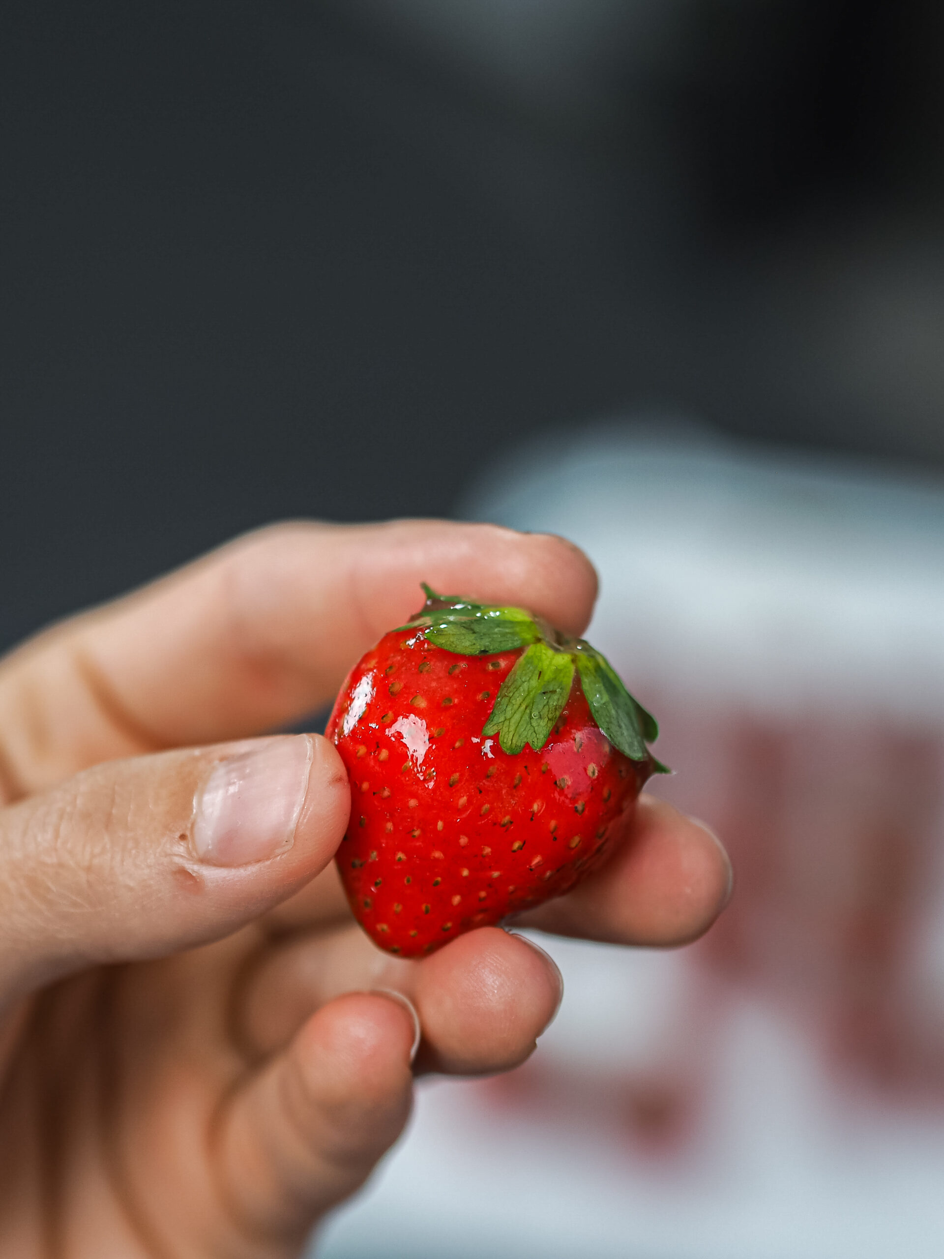 Glossy Glazed Strawberries