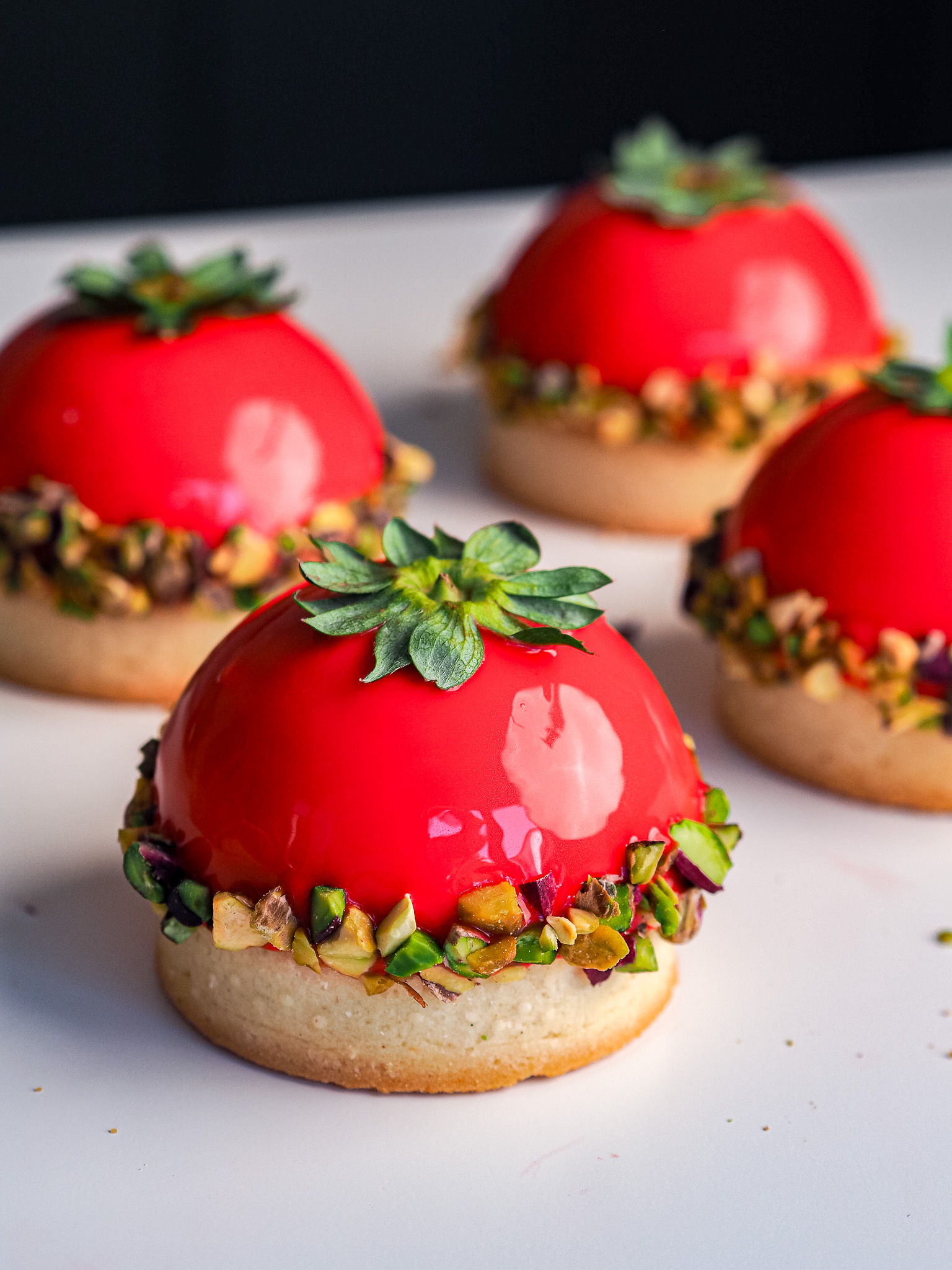 Modern Strawberry Tart